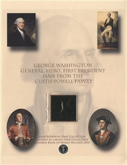 George Washingtons Strands of Hair (University Archives LOA)